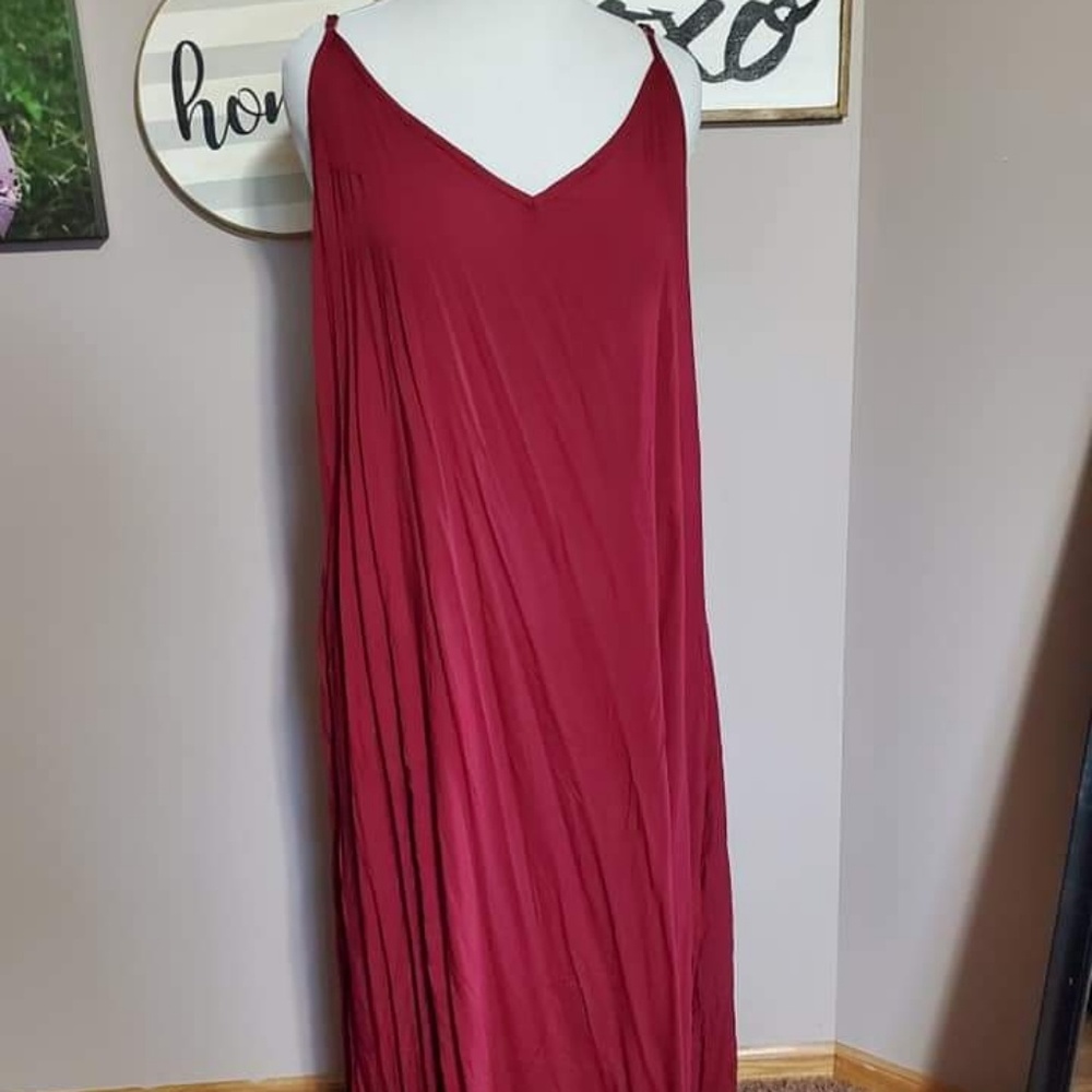 Cotton maxi dress